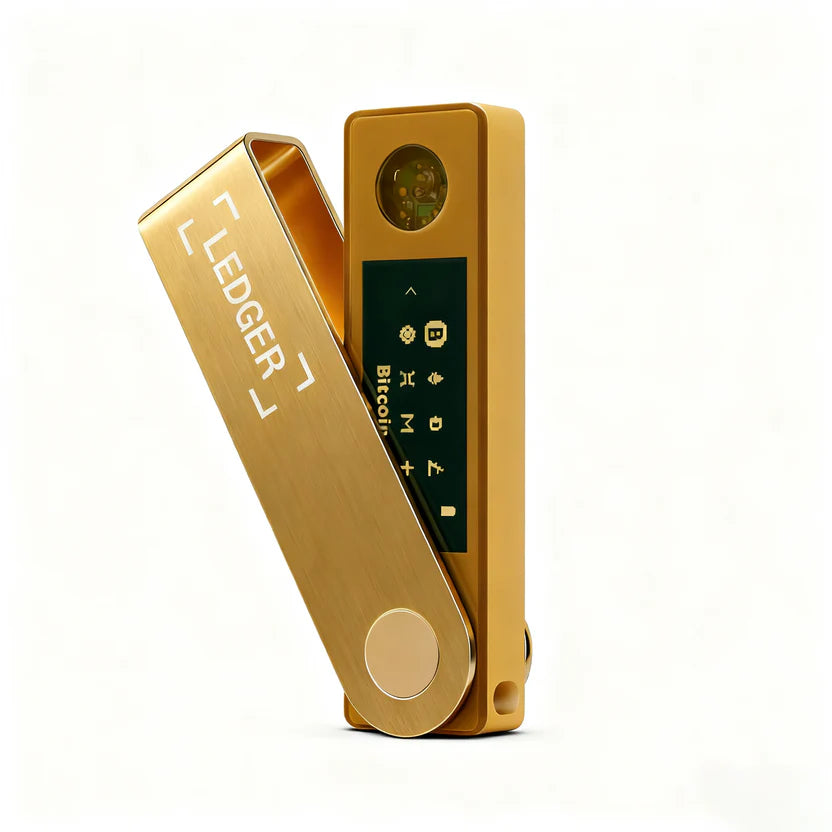 Dompet Dingin Ledger Nano X Versi Resmi yang Diotorisasi untuk Penyimpanan Terenkripsi