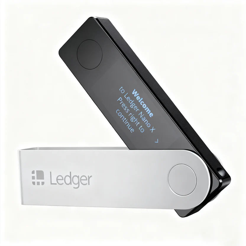 Dompet Dingin Ledger Nano X Versi Resmi yang Diotorisasi untuk Penyimpanan Terenkripsi